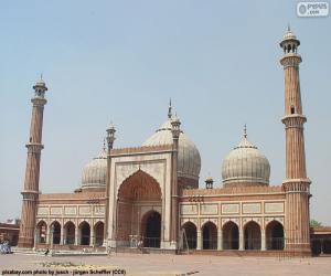 пазл Джами-масджид, Индия